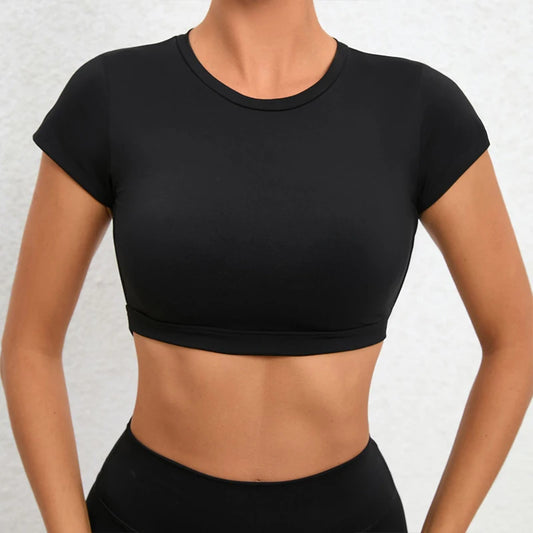 Verve Backless Crop Top